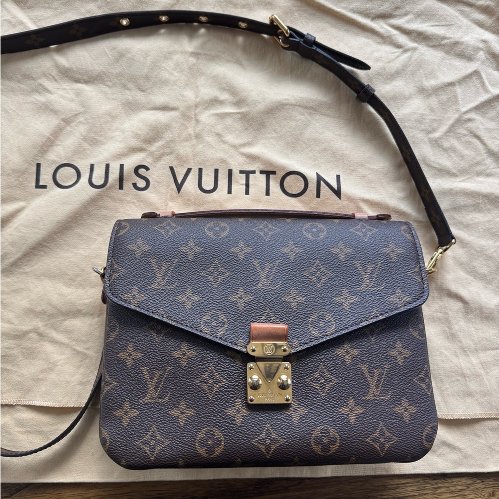 Louis Vuitton Brown Monogram Crossbody Bag